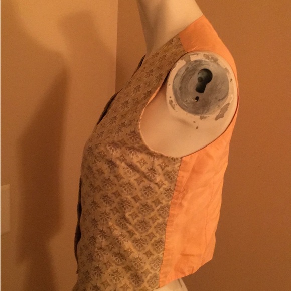 Saks Fifth Avenue silk vest - Picture 9 of 12